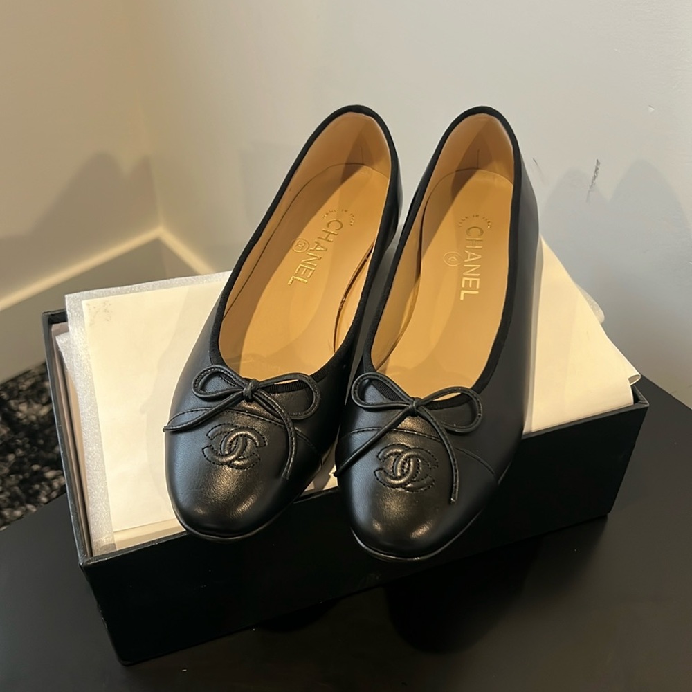 Black Ballet Shoes.
